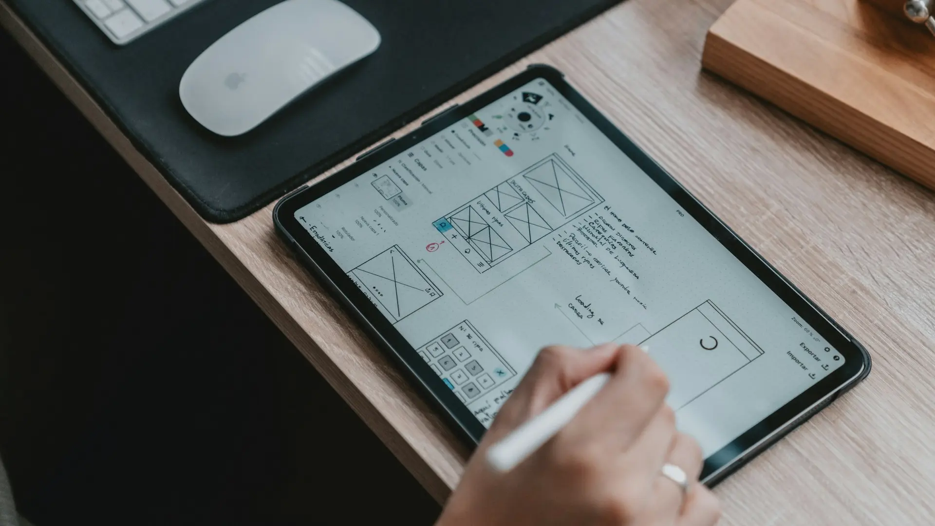 UI/UX design services by Webvello